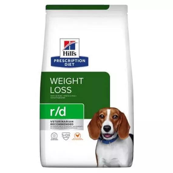 Hills Prescription Diet  Canine R/D 1.5 kg - elhízás, fibrát kezelés