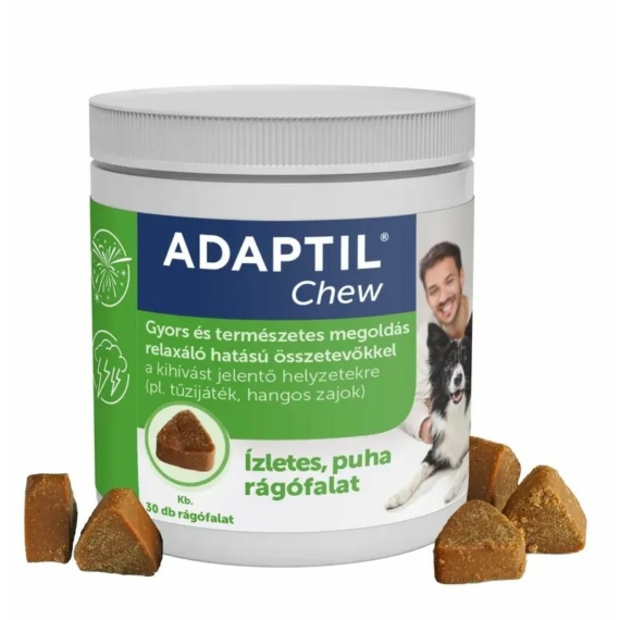 Adaptil Chew rágófalat 30db – táplálékkiegészítő kutyáknak