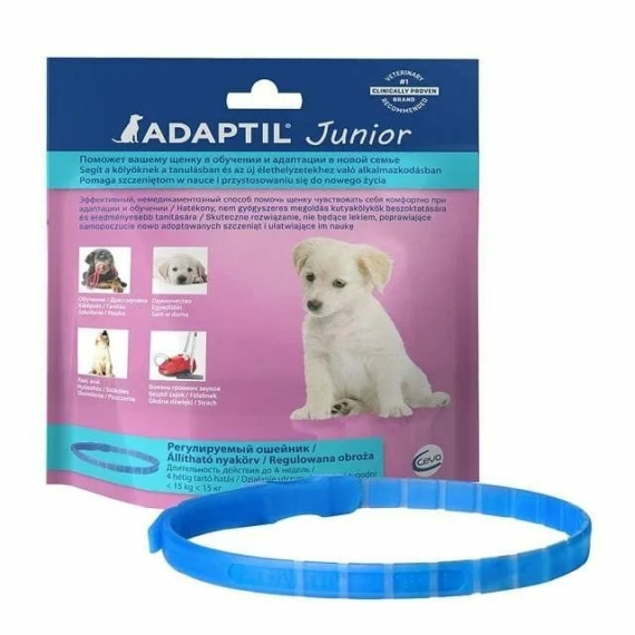 Adaptil Junior nyakörv – táplálékkiegészítő kutyáknak