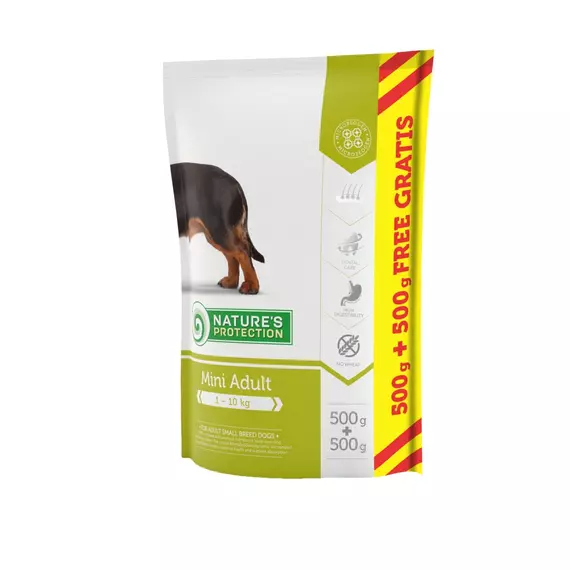 Natures Protection Dog Mini Adult 500+500g
