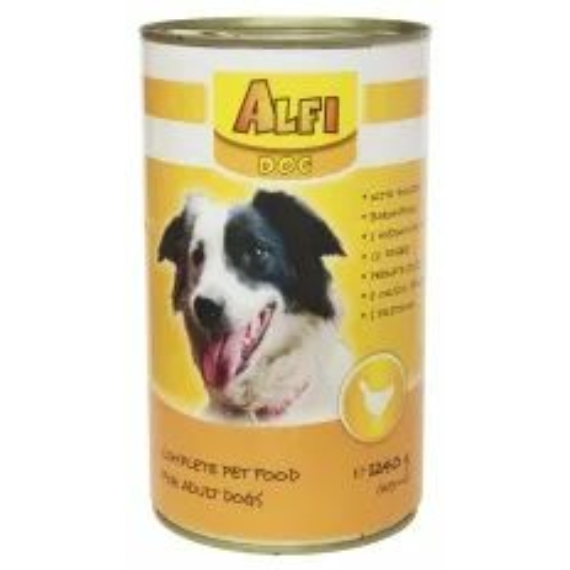 Alfi Dog Konzerv Szárnyas 1240g – konzerves kutyaeledel