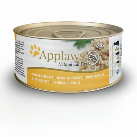 Applaws Cat Konzerv Csirke 70g – konzerves macskaeledel