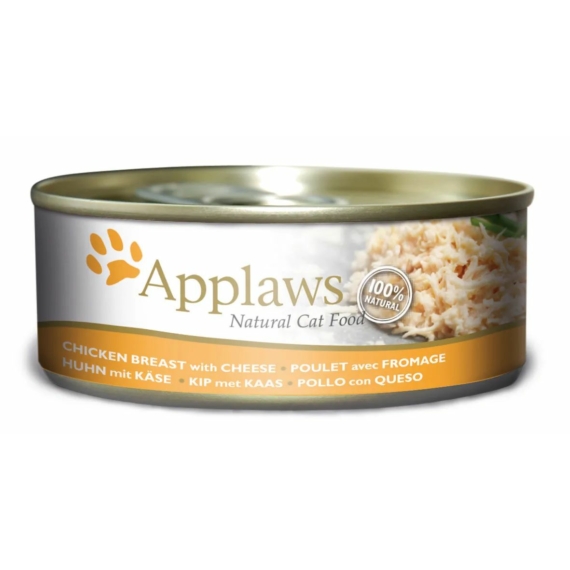 Applaws Cat Konzerv Csirke+Sajt 156g – konzerves macskaeledel