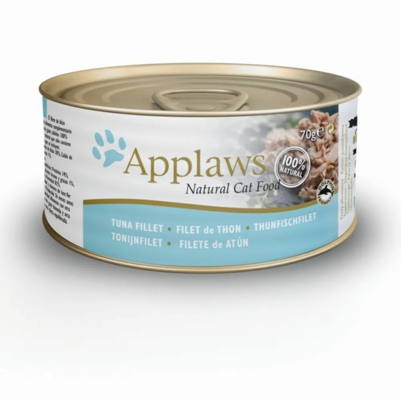 Applaws Cat Konzerv Tonhal Filé 70g – konzerves macskaeledel