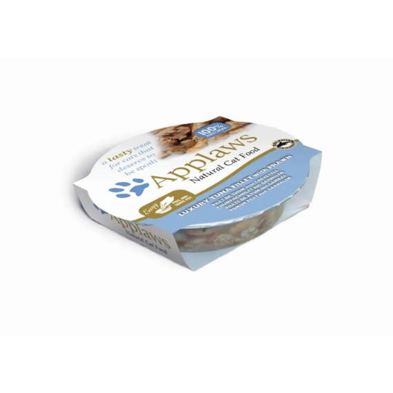Applaws Cat Pot Tonhal Filével És Garnélával, 60g – konzerves macskaeledel