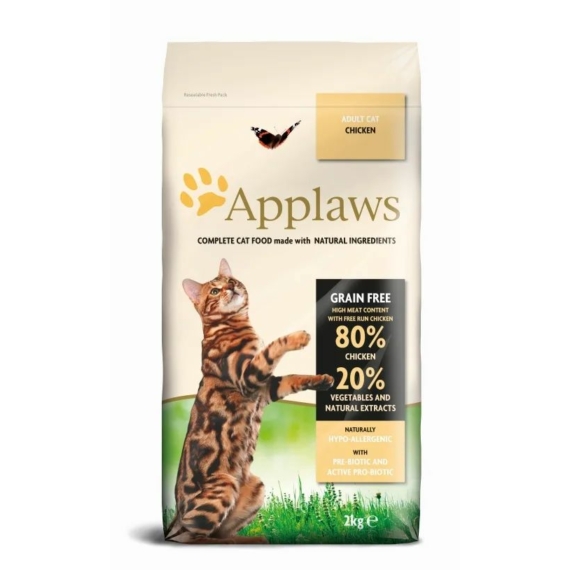 Applaws Cat Száraz Adult Csirke 2kg – száraz macskatáp
