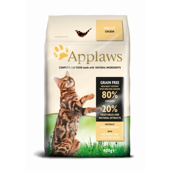 Applaws Cat Száraz Adult Csirke 400g – száraz macskatáp