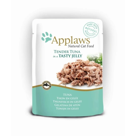 Applaws Cat Tasakos Tonhal Zselében, 70g – konzerves macskaeledel