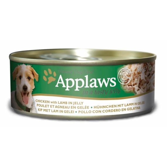 Applaws Dog Konzerv Csirke és bárány aszpikban 156g – konzerves kutyaeledel