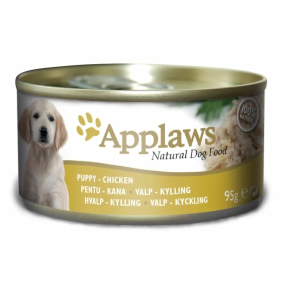 Applaws Dog Konzerv Puppy csirke 95g – konzerves kutyaeledel