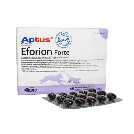 Aptus Eforion Forte kapszula 45x – táplálékkiegészítő kutyáknak