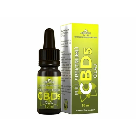 Arthrocol 5% bio CBD olaj 10ml – táplálékkiegészítő kutyáknak