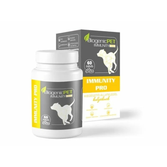 Biogenicpet Immunity Pro tabletta kutyáknak 60x – táplálékkiegészítő kutyáknak