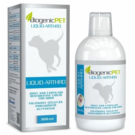 BiogenicPet Liquid-Arthro 300ml – táplálékkiegészítő kutyáknak