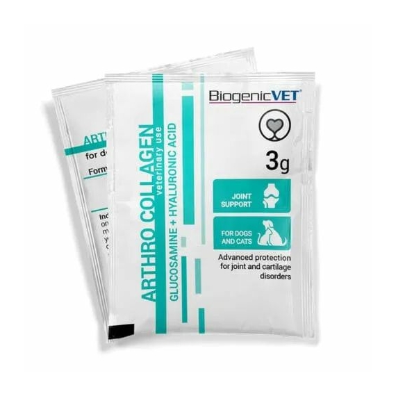 BiogenicVet Arthro Collagen 30x3 g – táplálékkiegészítő kutyáknak
