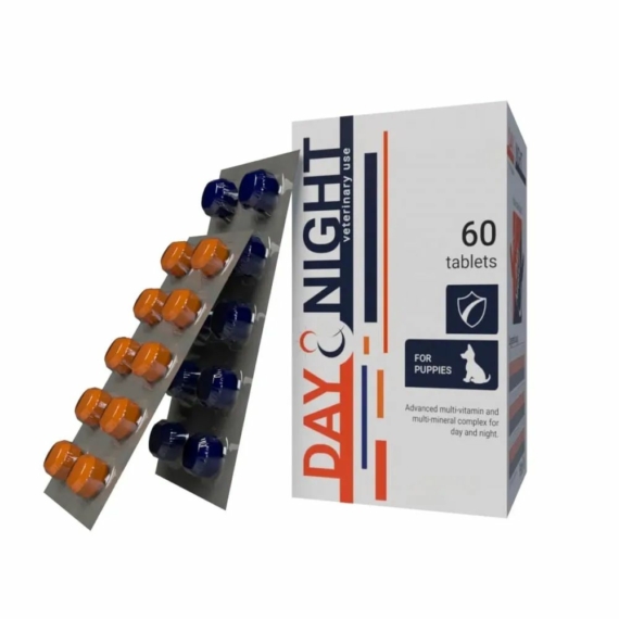BiogenicVet Day&Night 60X tabletta – táplálékkiegészítő kutyáknak