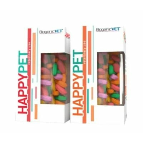 BiogenicVet Happy Pet (Adult)  60X tabletta – táplálékkiegészítő kutyáknak