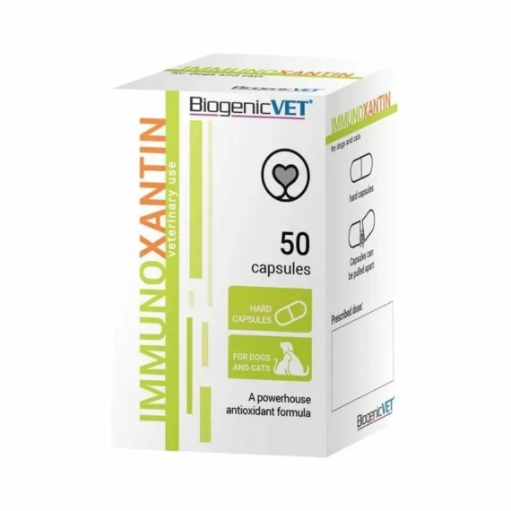 BiogenicVet Immunoxantin kapszula 50x – táplálékkiegészítő kutyáknak