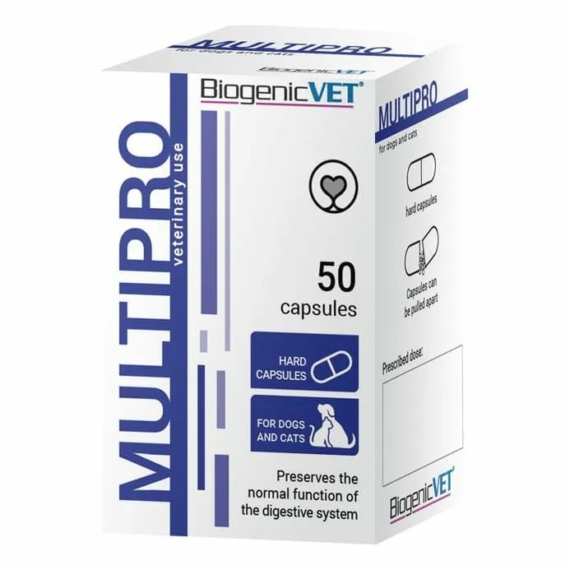 BiogenicVet Multipro kapszula 50x – táplálékkiegészítő kutyáknak