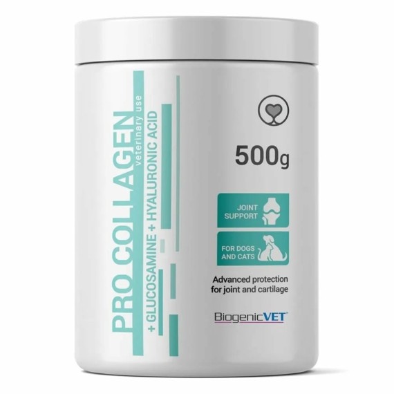 BiogenicVet Pro Collagen 500 g – táplálékkiegészítő kutyáknak