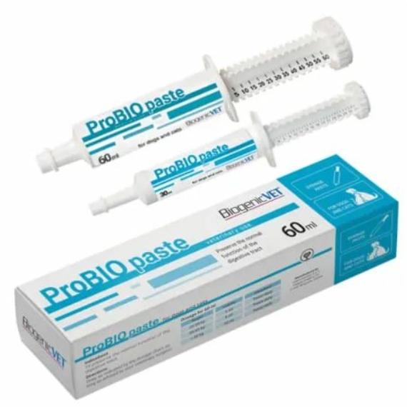 BiogenicVet ProBio paszta 60 ml – táplálékkiegészítő kutyáknak