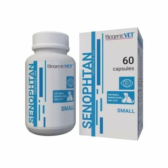 BiogenicVet Senophtan Small 60x kapszula – táplálékkiegészítő kutyáknak