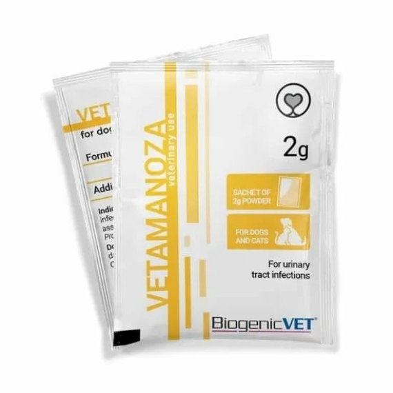 BiogenicVet Vetamanoza 20x2 g – táplálékkiegészítő kutyáknak