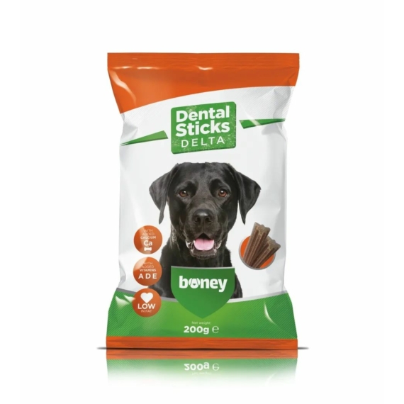 Boney Jutalomfalat Dental Stick Delta 200g – jutalomfalat kutyáknak
