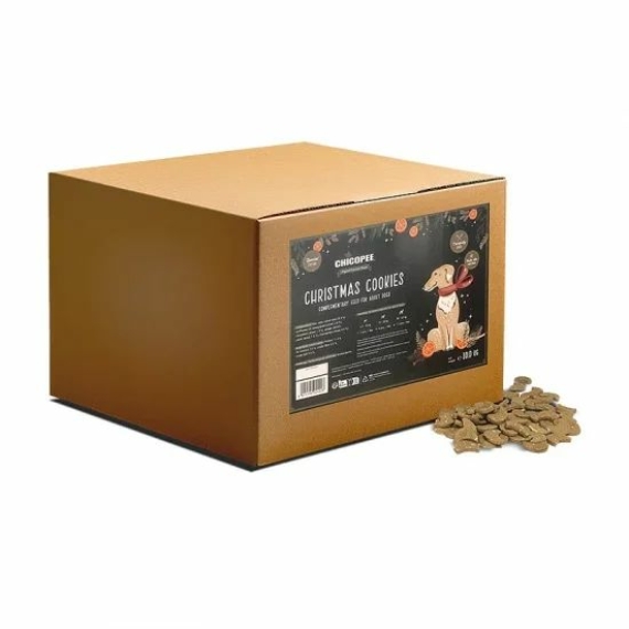 Chicopee karácsonyi keksz kutyáknak 10kg – jutalomfalat kutyáknak