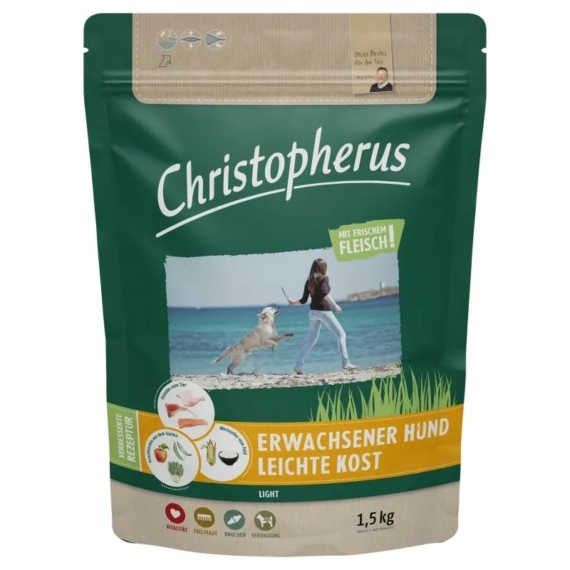 Christopherus Dog Light 1,5kg – száraz kutyatáp