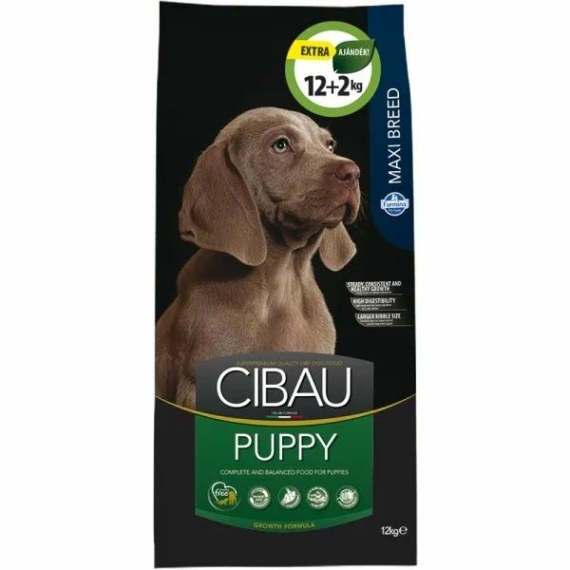 Cibau Puppy Maxi 12+2kg Promo – száraz kutyatáp