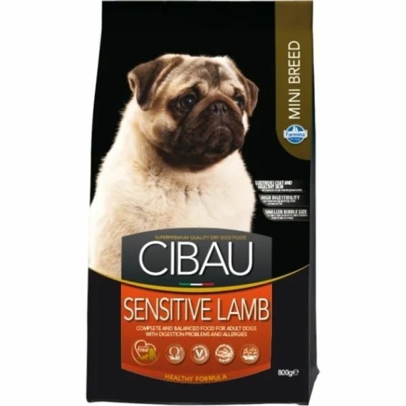 Cibau Sensitive Lamb Mini 800g – száraz kutyatáp