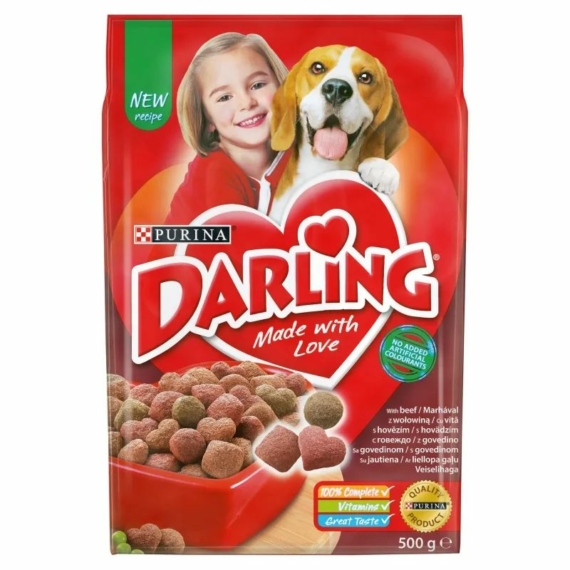Darling Száraz Kutya Marha+Csirke+Zöldség 500g – száraz kutyatáp