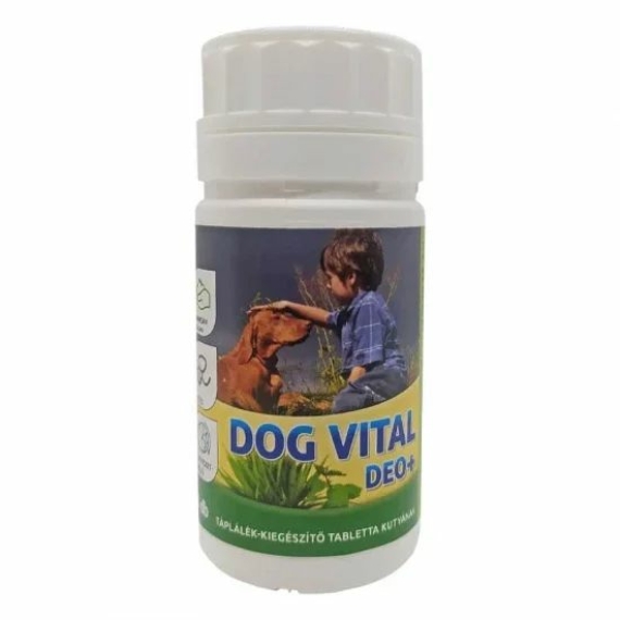 Dog Vital Deo+ táplálék-kiegészítő tabletta kutyának 50 db – táplálékkiegészítő kutyáknak