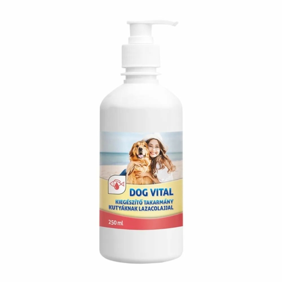 Dog Vital olajkészítmény lazacolajjal 250ml – táplálékkiegészítő kutyáknak