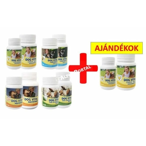Dog Vital Vitamin csomag – táplálékkiegészítő kutyáknak