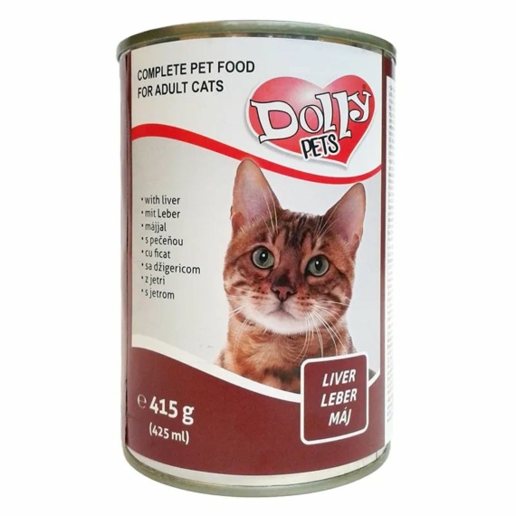 Dolly Cat Konzerv Máj 415gr – konzerves macskaeledel