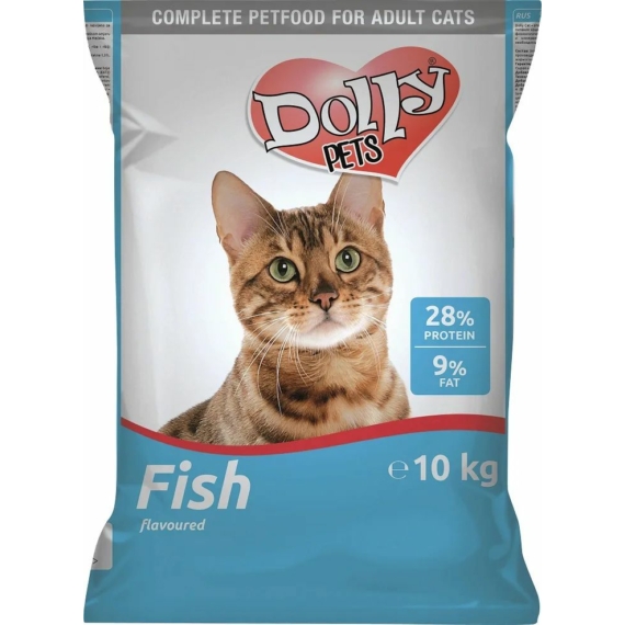 Dolly Cat Száraz Hal 10kg – száraz macskatáp