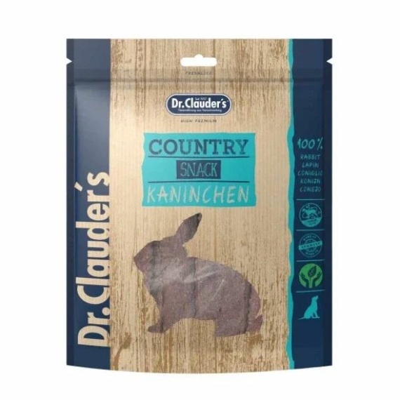 Dr.Clauders Dog Jutalomfalat Country Line Large Strips Nyúl 170g – jutalomfalat kutyáknak