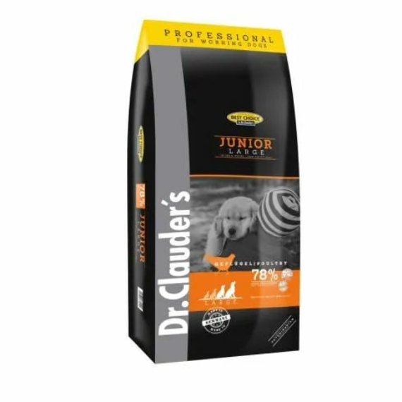 Dr.Clauders Best Choice Junior Large 20kg – száraz kutyatáp