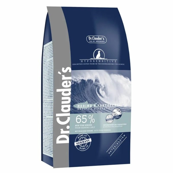 Dr.Clauders Dog Adult Hyposensitive Grain Free Fresh Hering 350g – száraz kutyatáp