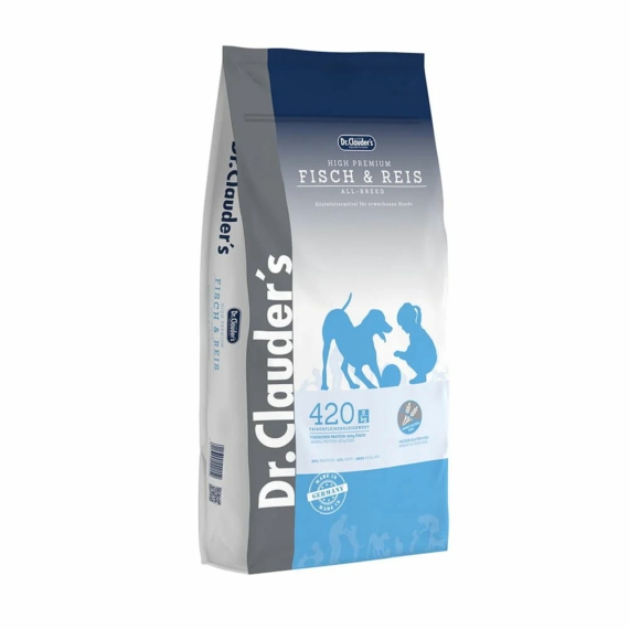 Dr.Clauders Dog High Premium Fish&rice 15kg