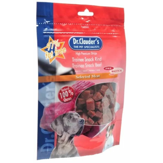 Dr.Clauders Dog Jutalomfalat Premium Marha Tréning 80g – jutalomfalat kutyáknak