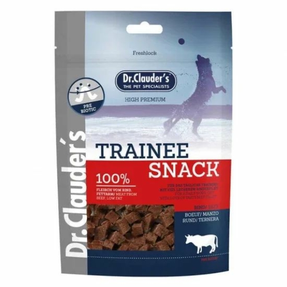 Dr.Clauders Dog Jutalomfalat Trainee Snack Marhahús 80g – jutalomfalat kutyáknak