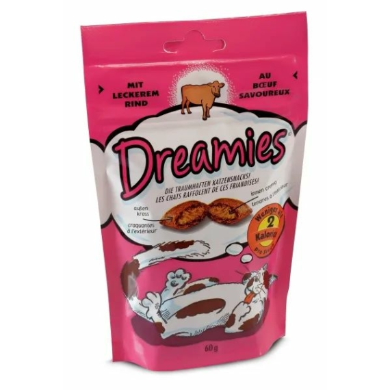 Dreamies Jutalomfalat Marha 60g – jutalomfalat kutyáknak