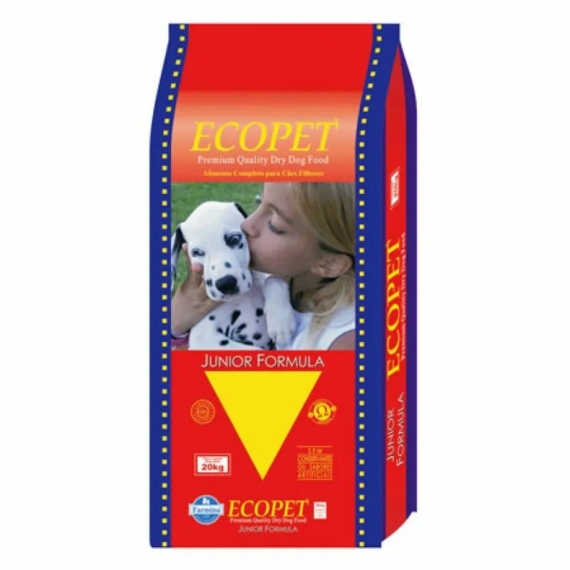 Ecopet Junior 27/14 15kg – száraz kutyatáp