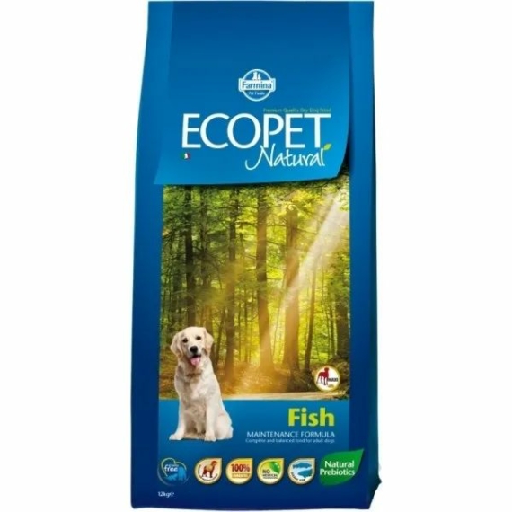Ecopet Natural Fish Maxi 14kg – száraz kutyatáp