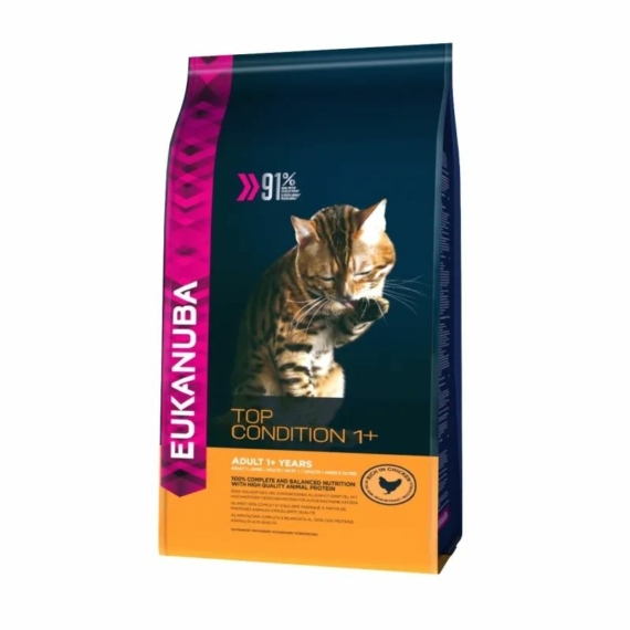 Eukanuba Cat Top Condition 1+ macskatáp 2kg – száraz macskatáp