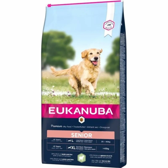 Eukanuba Senior Large Lamb&Rice kutyatáp 12kg – száraz kutyatáp