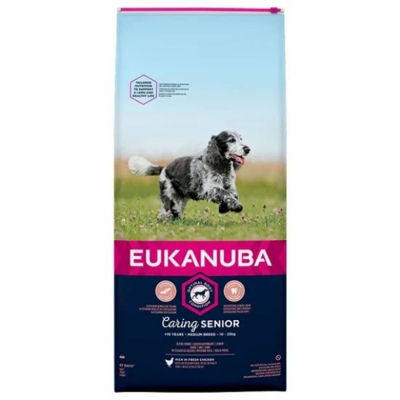 Eukanuba Senior Medium 12kg – száraz kutyatáp